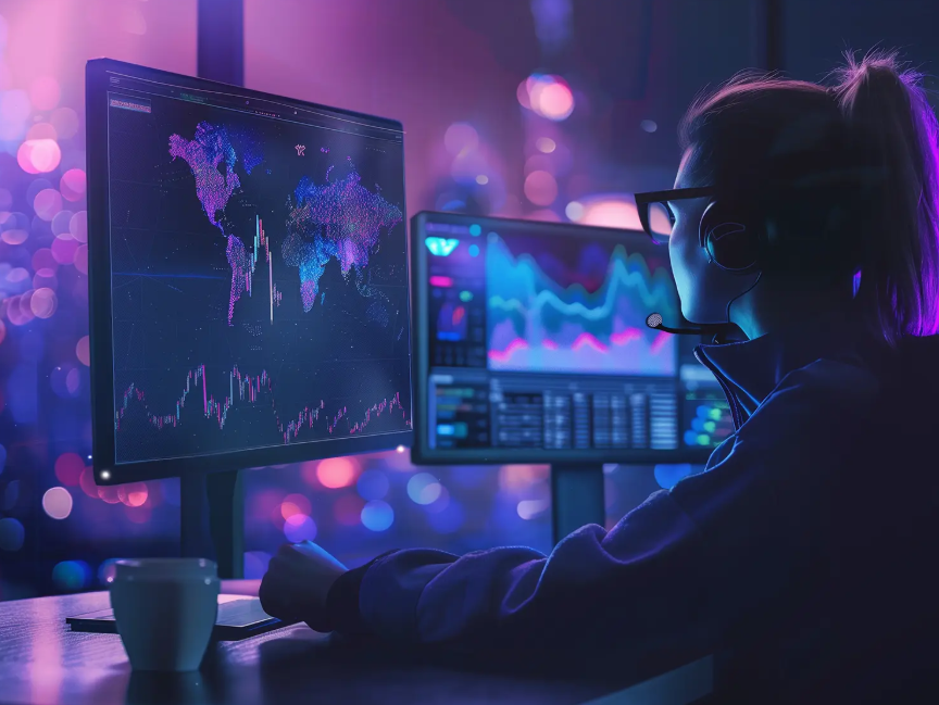 Benutzeroberfläche der ErtragsWeg Ki App mit Finanz-Lernmodulen